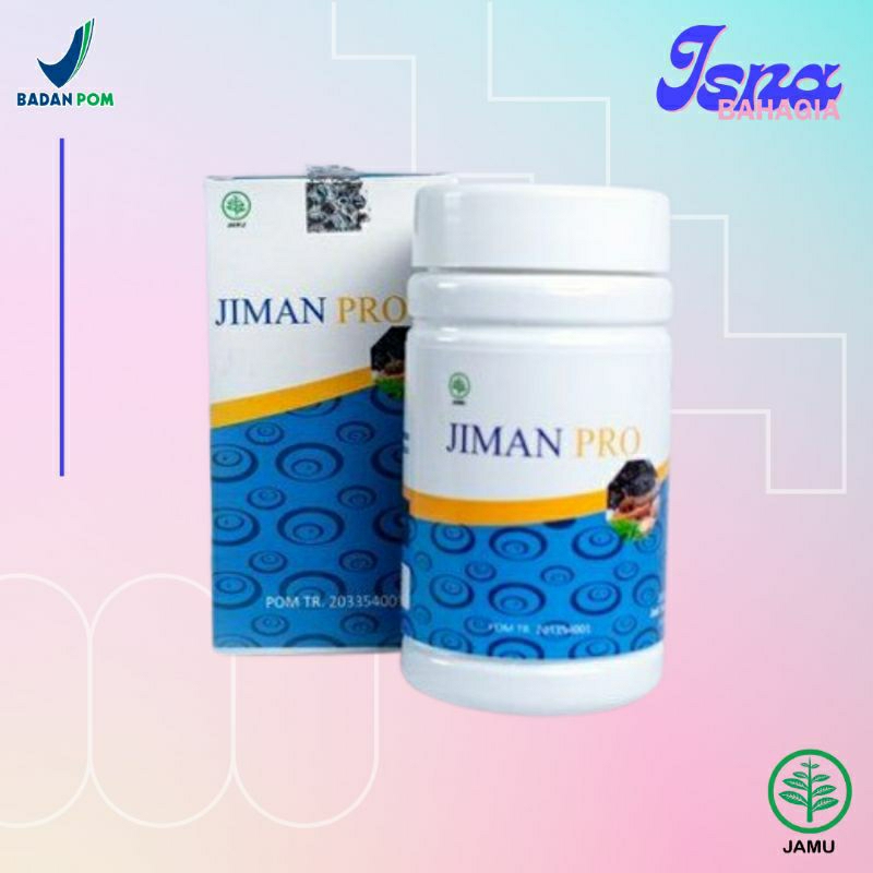 Obat Herbal Kapsul Jiman Pro Asli Original Jamu Ziman Tetes Anmurat Isi 60 Kapsul