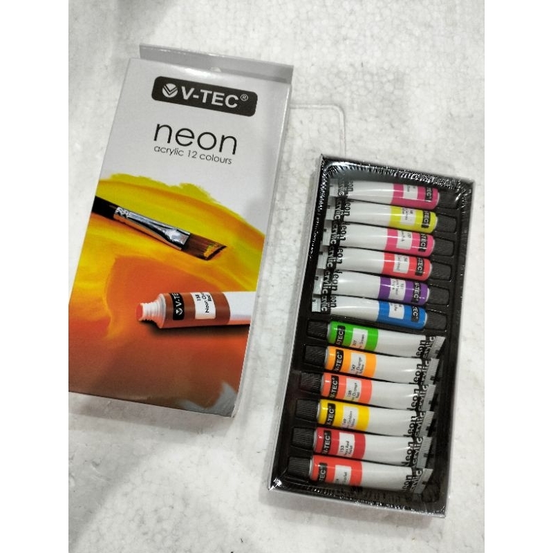 

CAT ACRYLIC 12 WARNA MERK VTEC CAT ACRYLIC SET CAT GAMBAR CAT LUKIS CAT WARNA