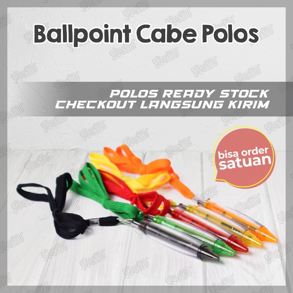 

Ballpoint CABE Bolpen Pulpen Pena Promosi harga murah