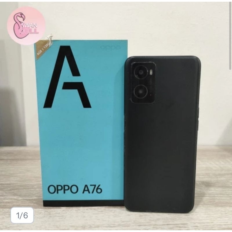Handphone Oppo A76 Ram 6/128GB ( Cek Deskripsi Minus 24 )