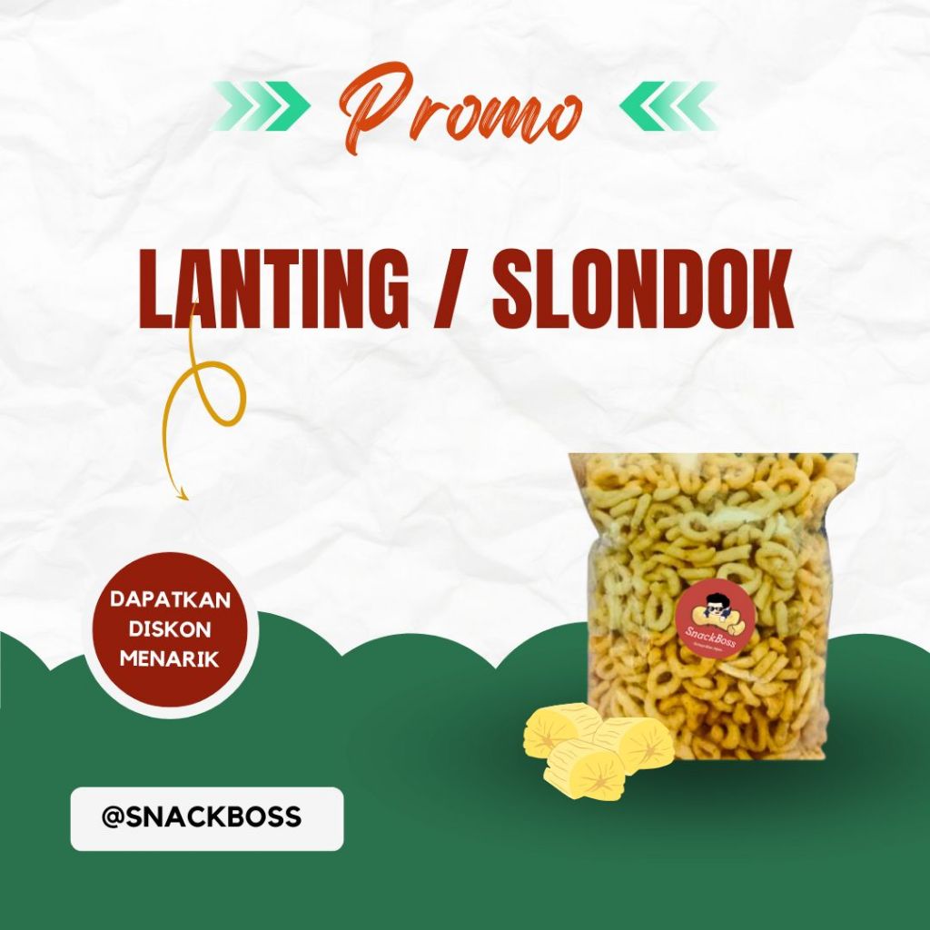 

PROMO LANTING /SLONDOK/KLANTING/KELANTING SINGKONG 500GR