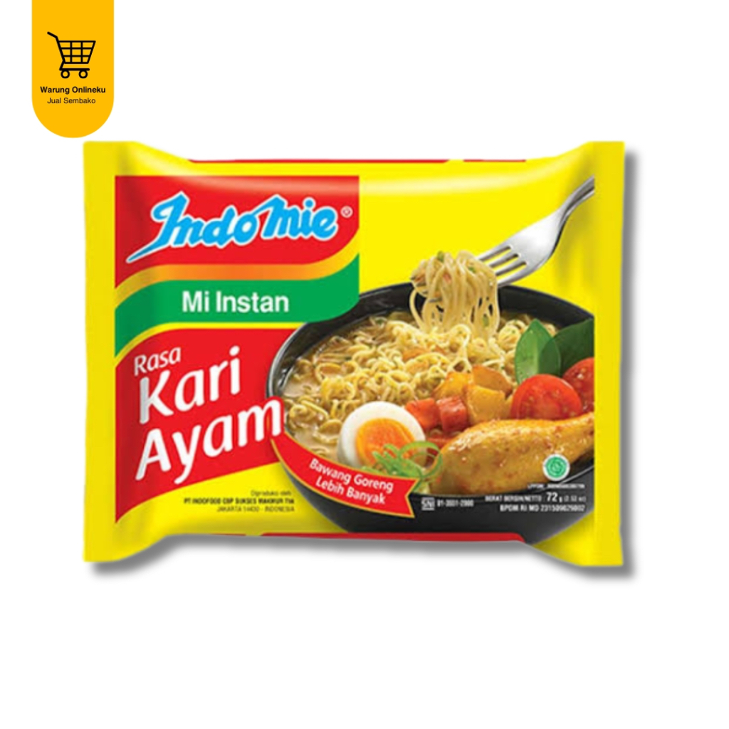

INDOMIE KUAH RASA KARI AYAM 75GR