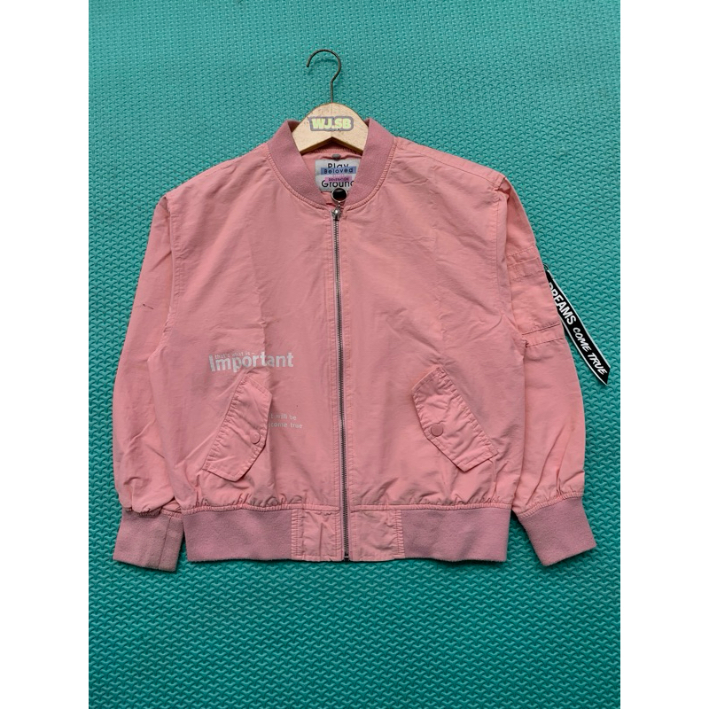 Jacket Bomber PLAY GROUND AWK Second Cakep Banget