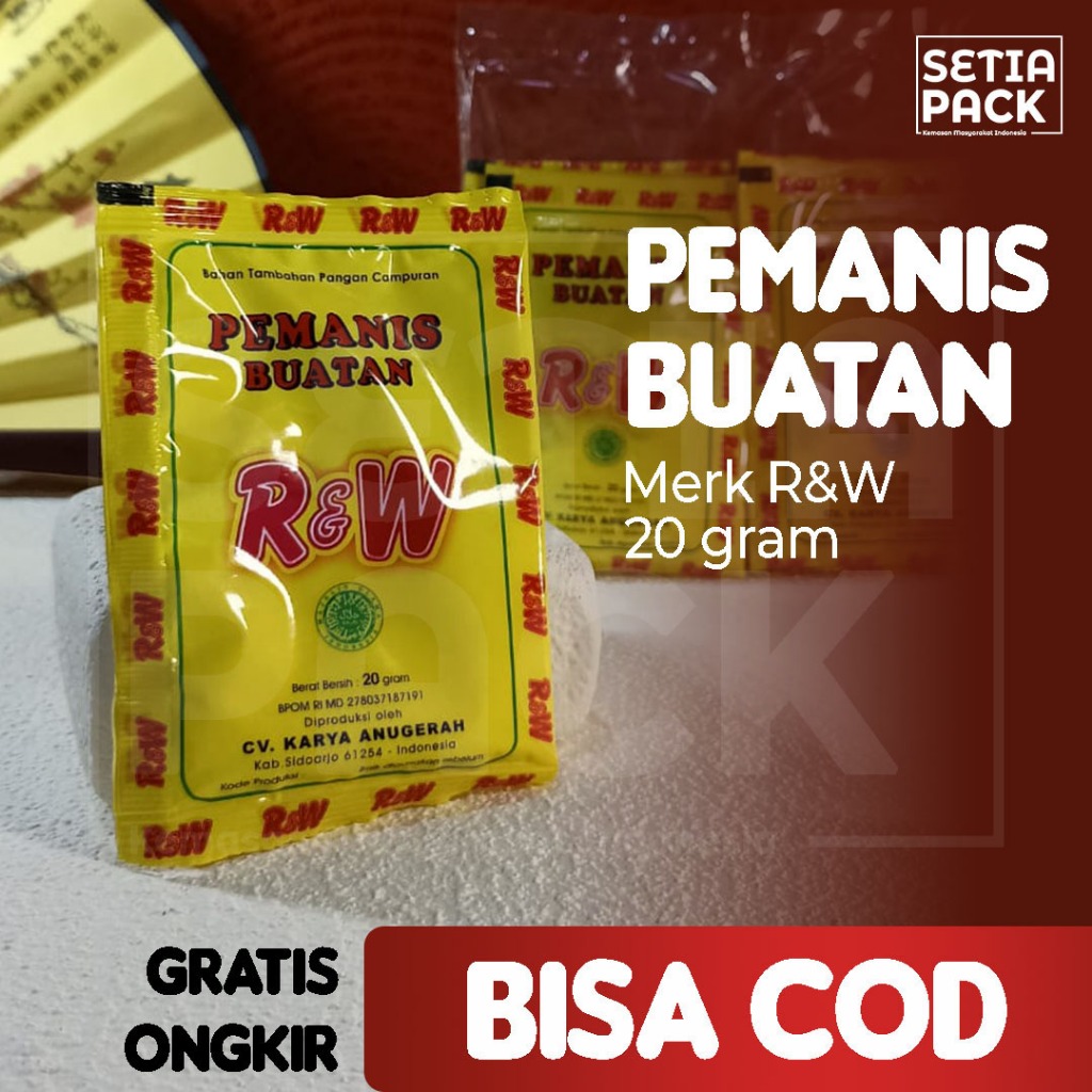 

Sari Manis Pemanis Buatan Sodium Siklamat 20gr