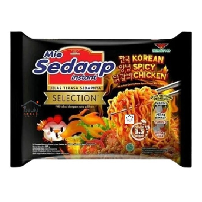 

mie sedap sedaap goreng korean spicy chicken 87