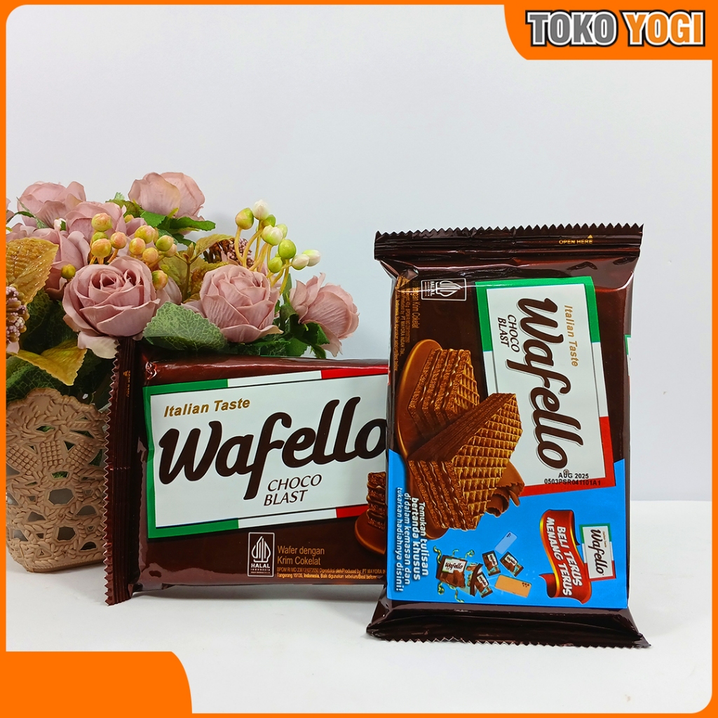 

WAFELLO CHOCO BLAST VARIAN || WAFER KRIM COKELAT