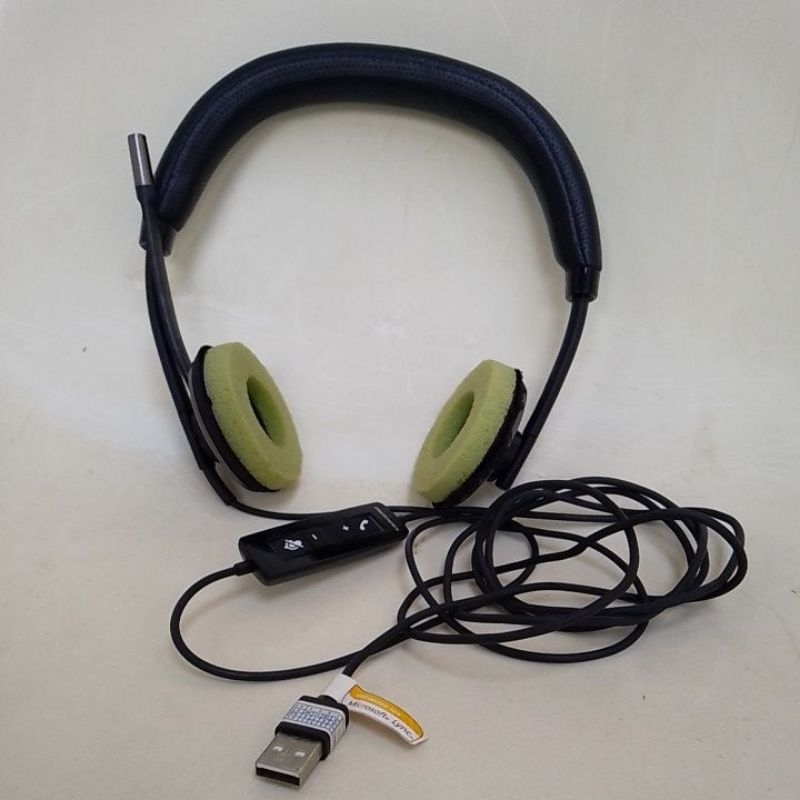 Headset USB Plantronics Blackware C520-M bekas layak pakai call center