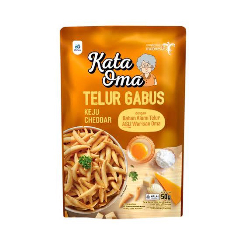 

Kata Oma Telur Gabus rasa Keju Cheddar / Sambal Balado Padang / Gula Aren / Telur Asin