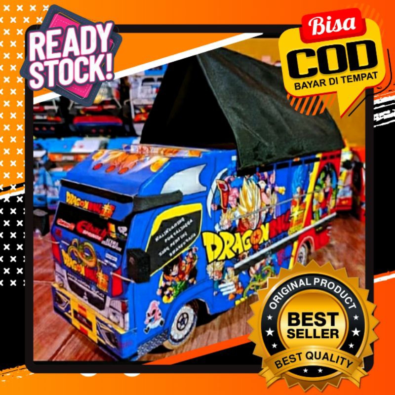 Miniatur truck oleng keren "DRAGONBALL" /miniatur remote /remote control