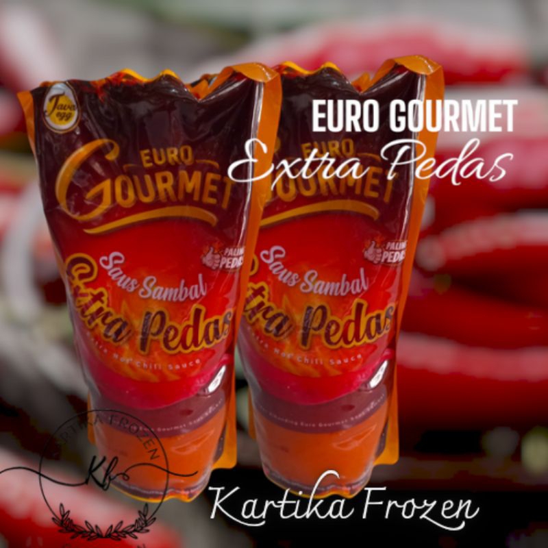 

EURO GOURMER CHILI SAUCE EXTRA PEDAS 1 KG