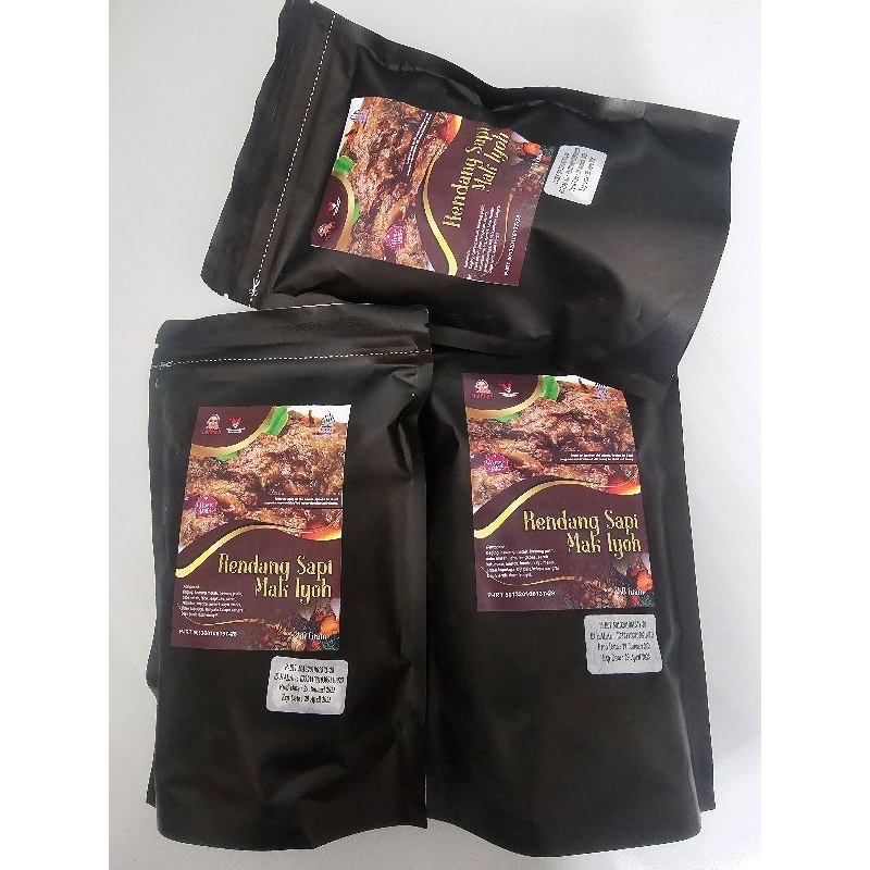 

[Gosend only] Rendang Sapi Mak Iyoh
