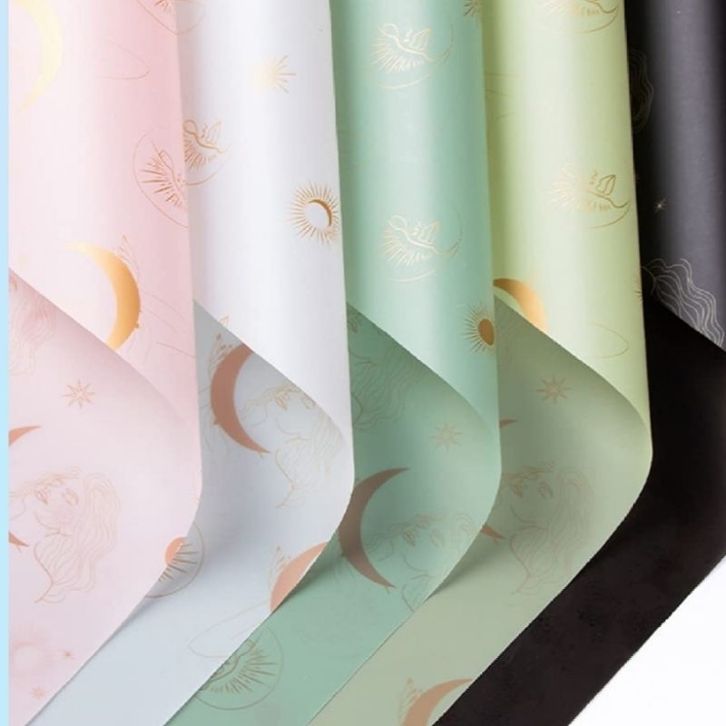 

cellophane 20 lembar 1 pack bucket buket bunga kertas