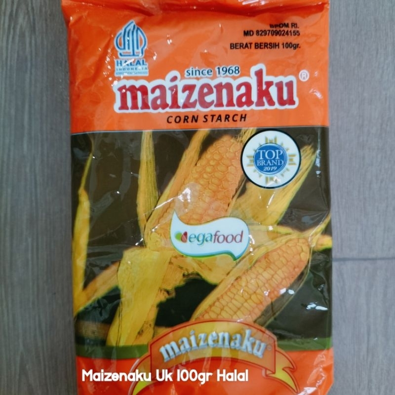 

Tepung Maizenaku corn starch egafood ukuran 100gr halal