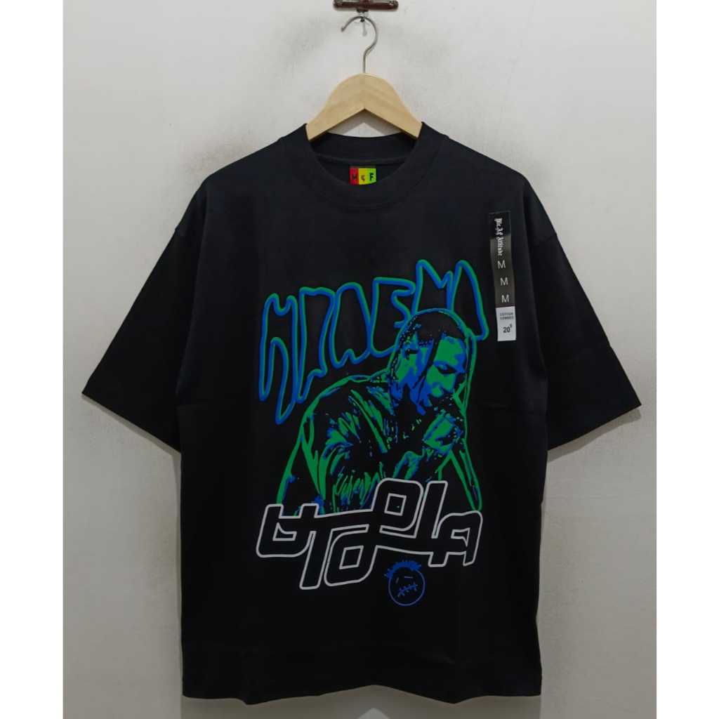 T-SHIRT RAPPER / TRAVIS SCOTT / UTOPIA / OVERSIZE