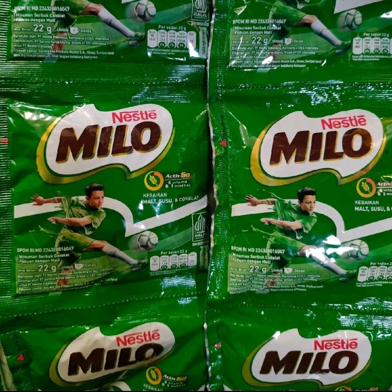 

4 Renteng Milo Sachet 22gr