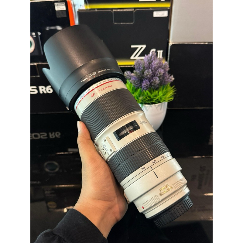 lensa canon tele 70-200mm f2.8L IS II USM