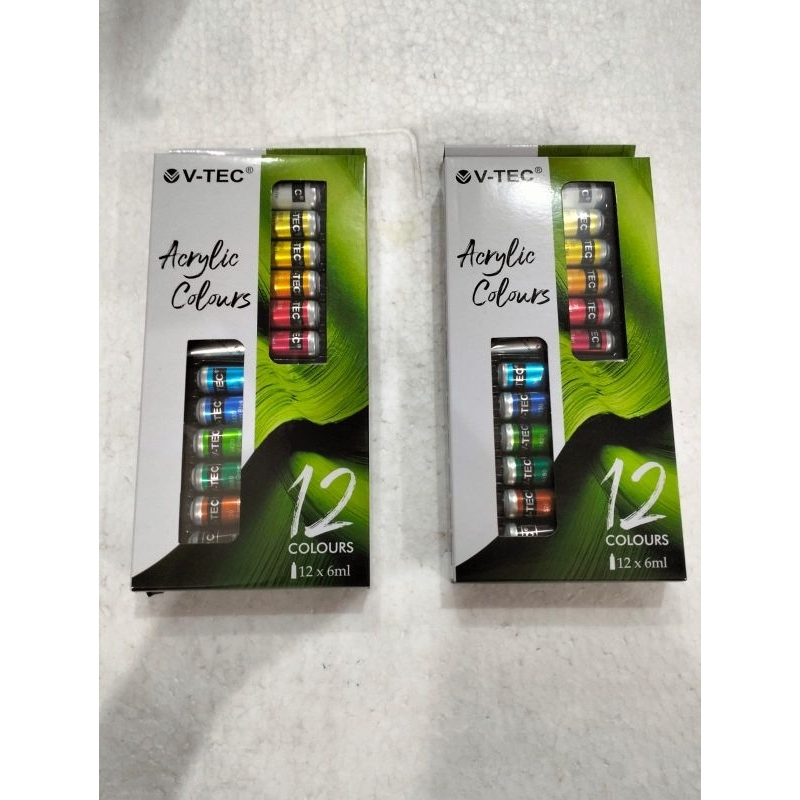 

CAT ACRYLIC 12 WARNA ORIGINAL MERK VTEC CAT LUKIS CAT GAMBAR CAT ACRYLIC
