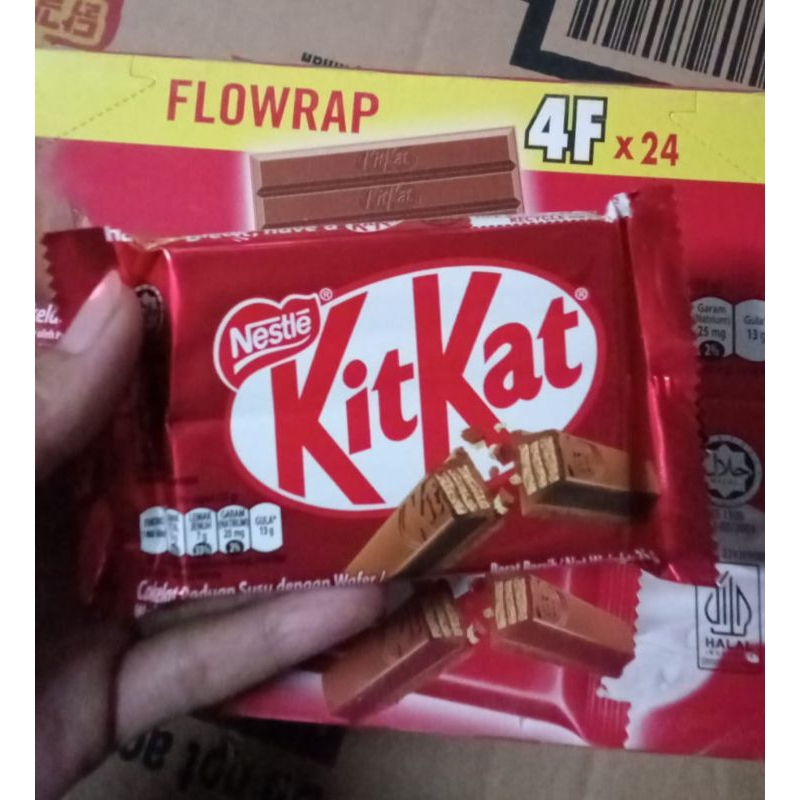 

Cokelat KitKat 4 Fingers Wafer Cokelat 35gr