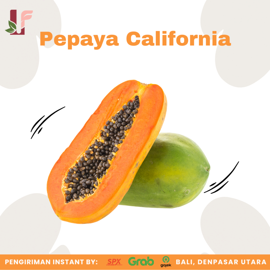 

Pepaya California / California Papaya 1 buah / Liran Farm