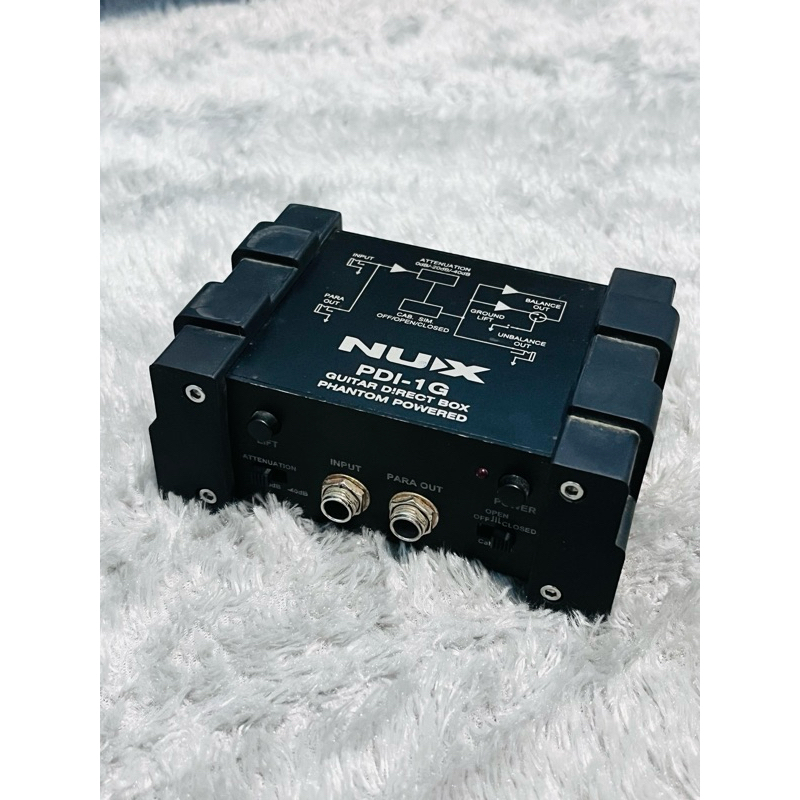 NUX DI-BOX Phantom Power PDI-1G Direct Box Bekas
