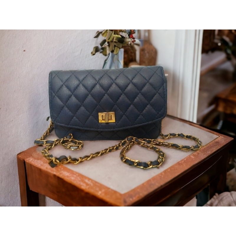 Sling Bag Navy Wherever You Go