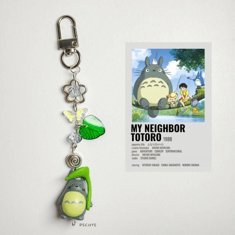 Gantungan Kunci Totoro | Tonarino No Totoro | My Neighbor Totoro Studio Ghibli Japan Kunci Tas Motor