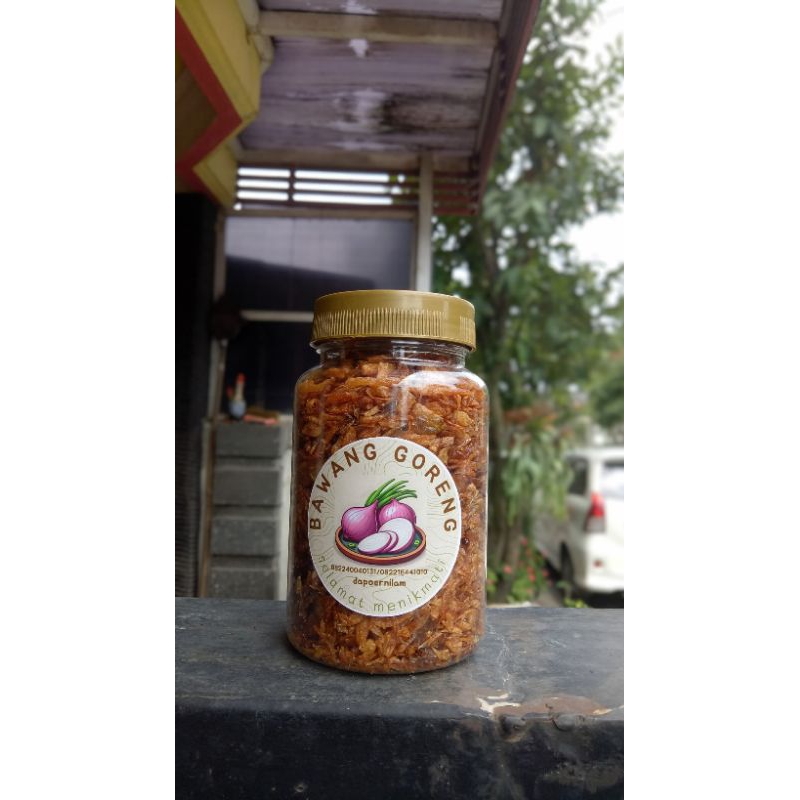 

Bawang Goreng Renyah Asli Sumenep kemasan Botol
