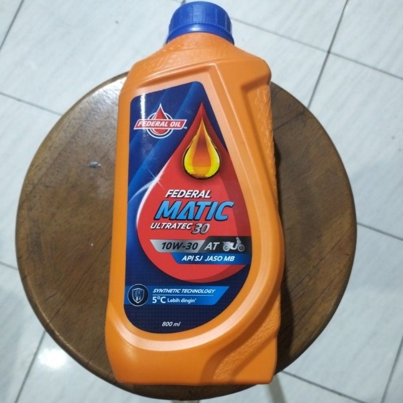 Oli Federal metic 10w-30  isi 800ml