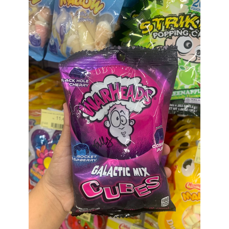 

Warheads Starburst Bubble Wands Black Hole Cherry