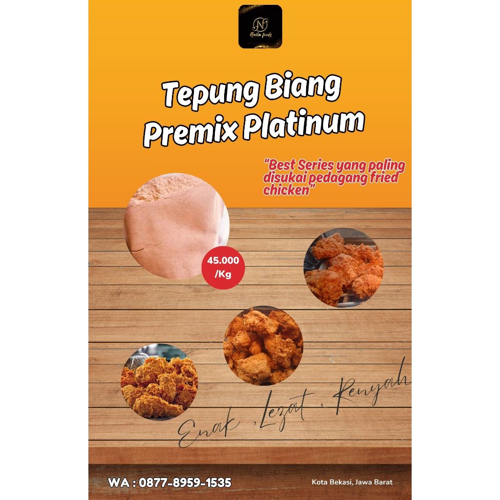 

Tepung Biang Premix Platinum
