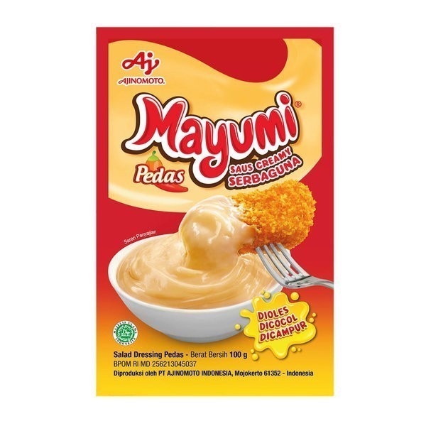 

mayonaise mayumi pedas sachet 100