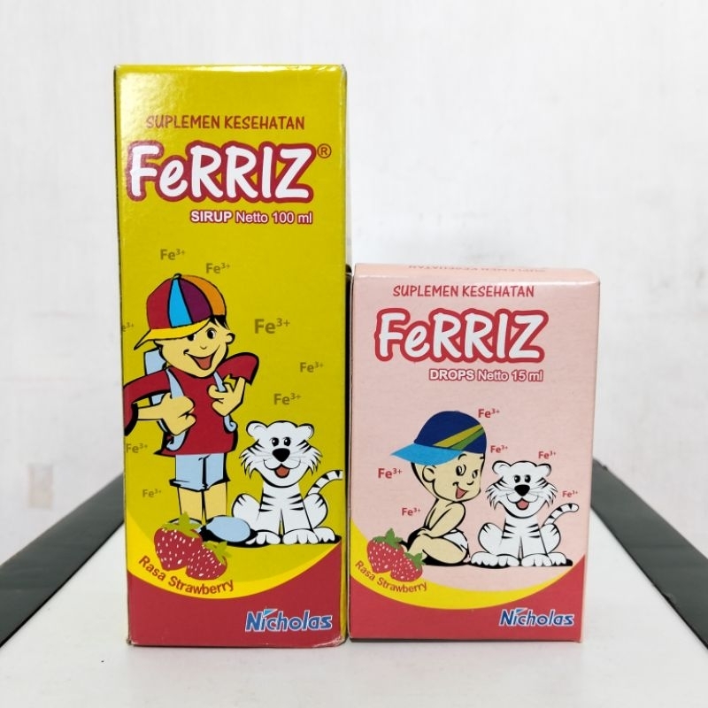 FERRIZ SIRUP 100 ML/FERRIZ DROP 15 ML