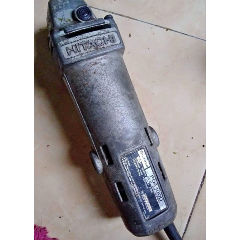 gerinda 4" body metal hitachi pda100d seken
