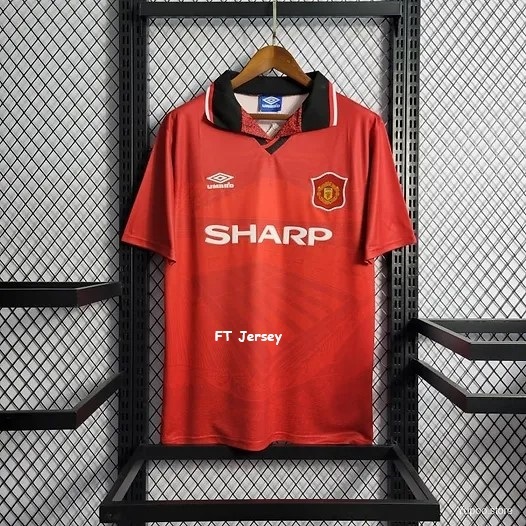 MANCHESTER UNITED HOME 1994 1995 / JERSEY RETRO GRADE ORI PREMIUM