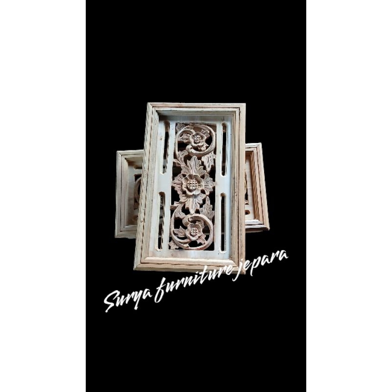 LOSTER KAYU JATI / ROSTER FENTILASI