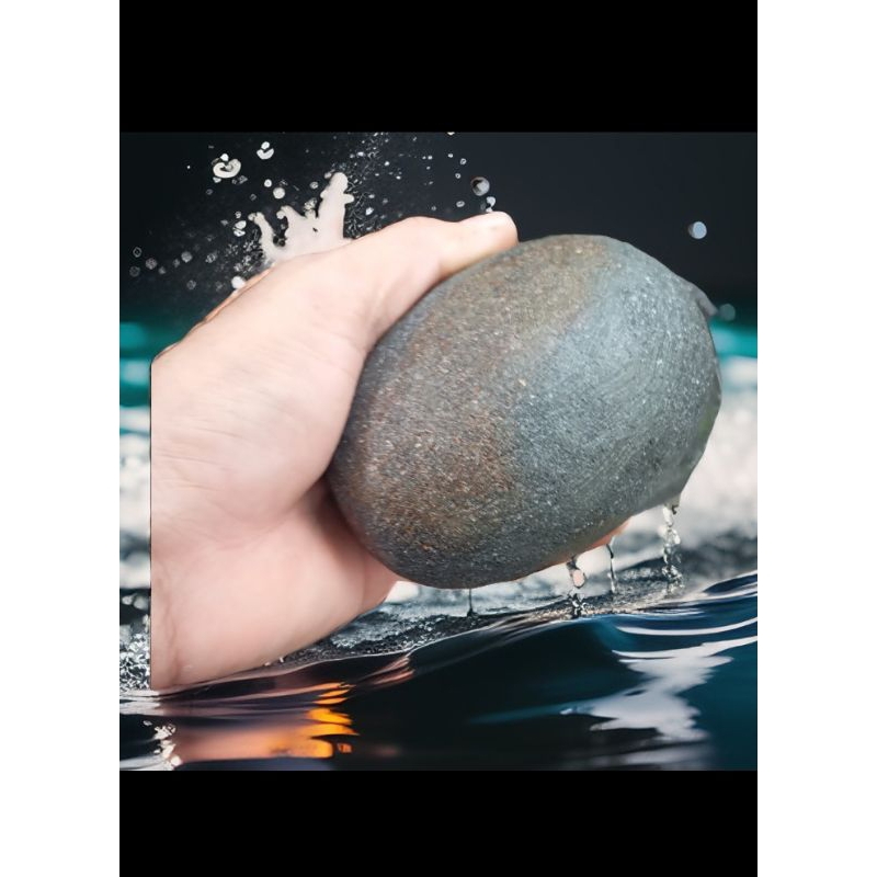 ulekan batu bulat/batu giling bumbu