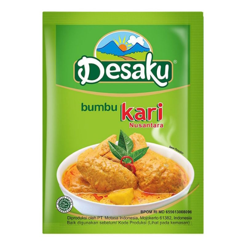 

Desaku bumbu all varian 12,5 g