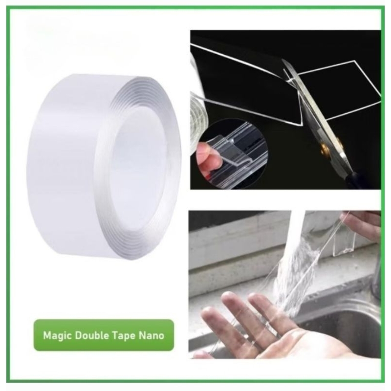 

Double nano tape bening serbaguna 1M, 3M & 5M