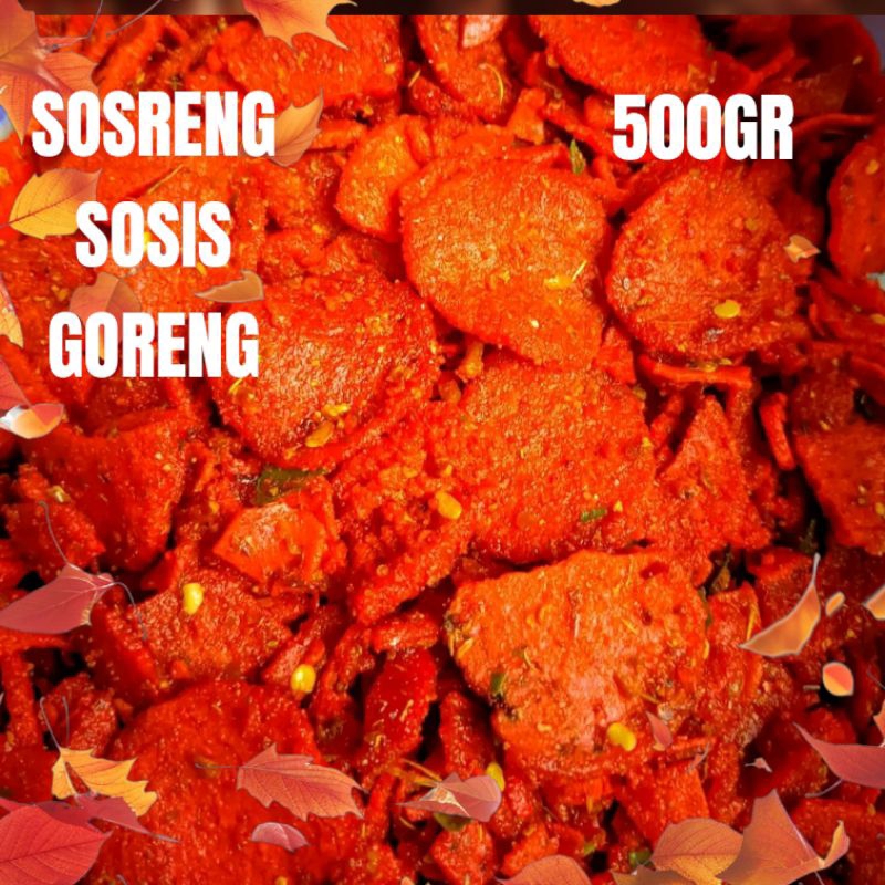 

SEBLAK SOSRENG SOSIS GORENG PEDAS DAUN JERUK 500GR