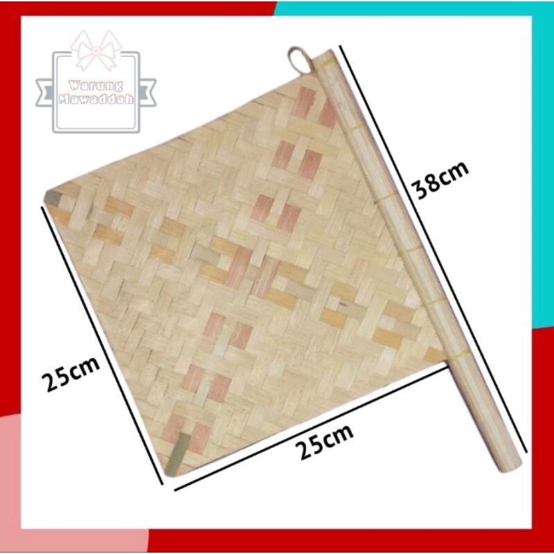 Hihid anyam bambu kipas anyam bambu