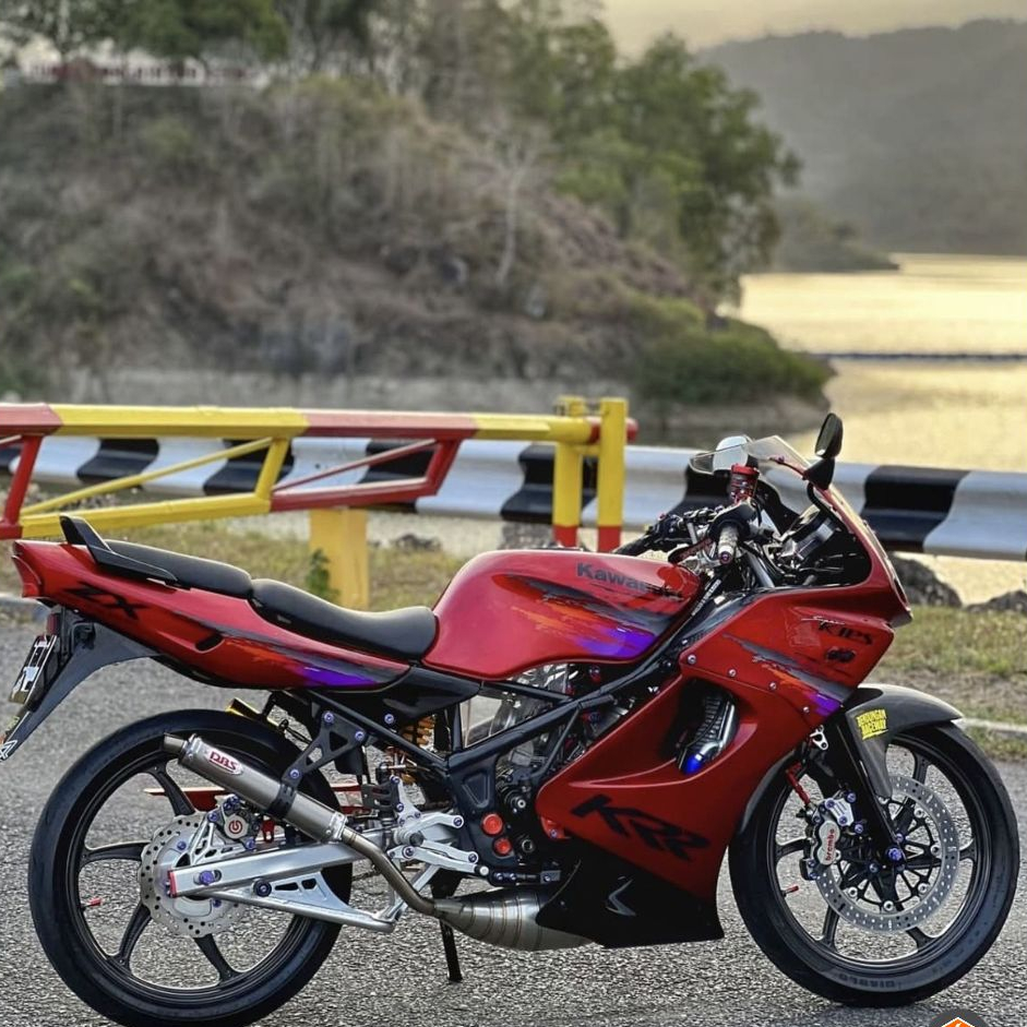 Stiker Striping Custom Ninja RR Old / KRR Transparan - Stiker Transparan CustomNinja RR OLD Ninja KR