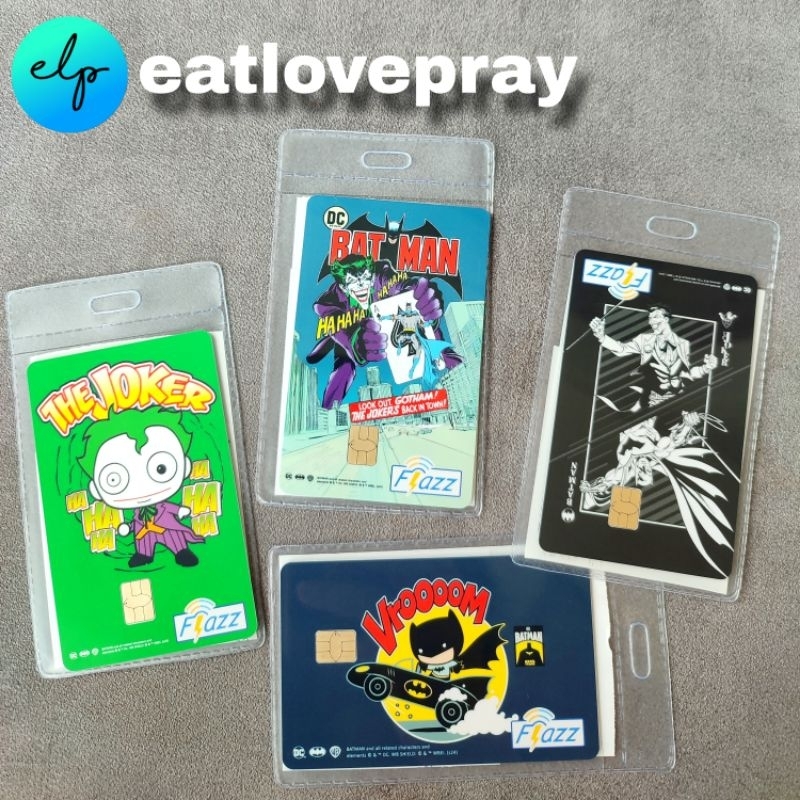Kartu Flazz GEN 2 ORIGINAL BCA Limited Edition JOKER BATMAN Saldo Kosong | Kartu Tol
