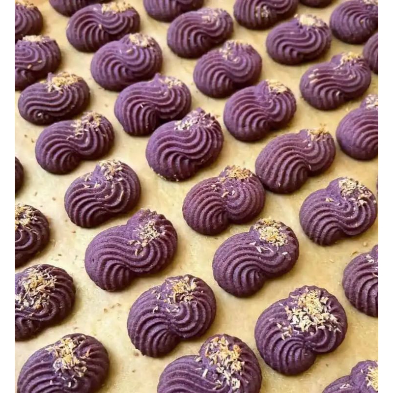

Kue kering lebaran ( Taro Cookies )