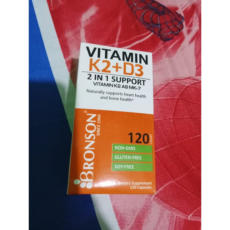 bronson vitamin k2 d3 1000 IU vitamin k isi 120 capsules