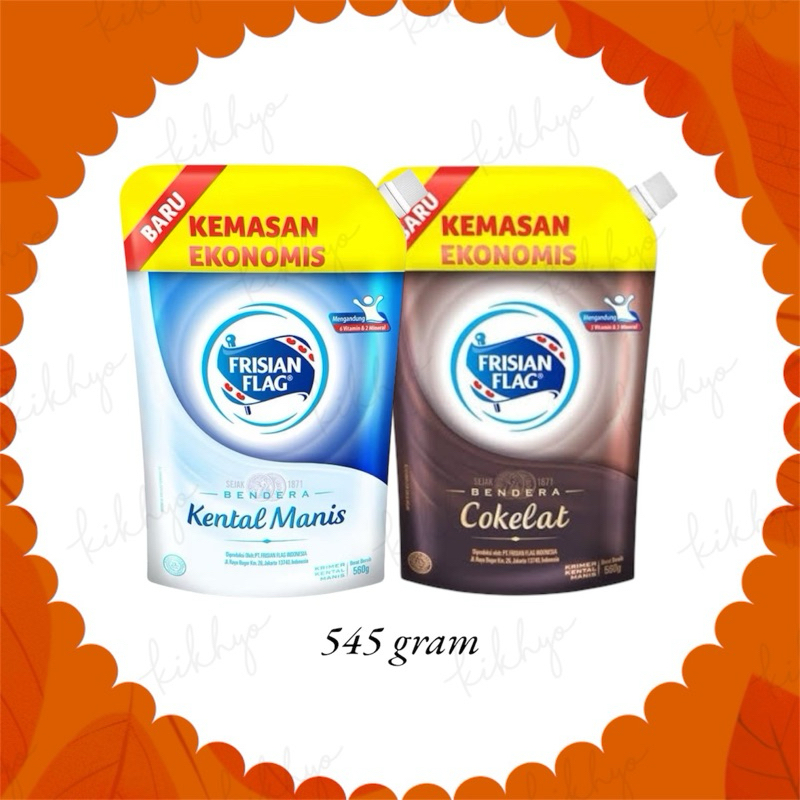 

FRISIAN FLAG Susu SKM Bendera Kental Manis Pouch 545 gram