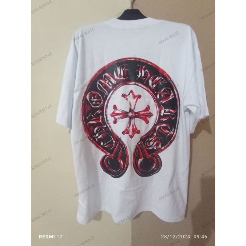 T-SHIRT CROME HEART BIG LOGO FULL TAG