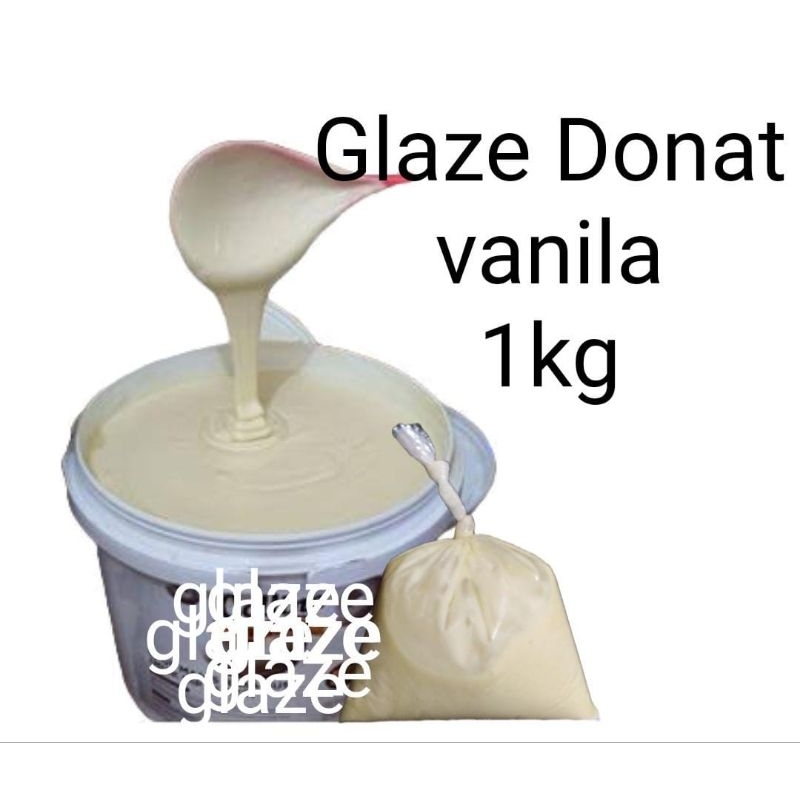 GLAZE DONAT COKLAT GLAZE TOPPING OLESAN VANILLA GLAZE CAIR