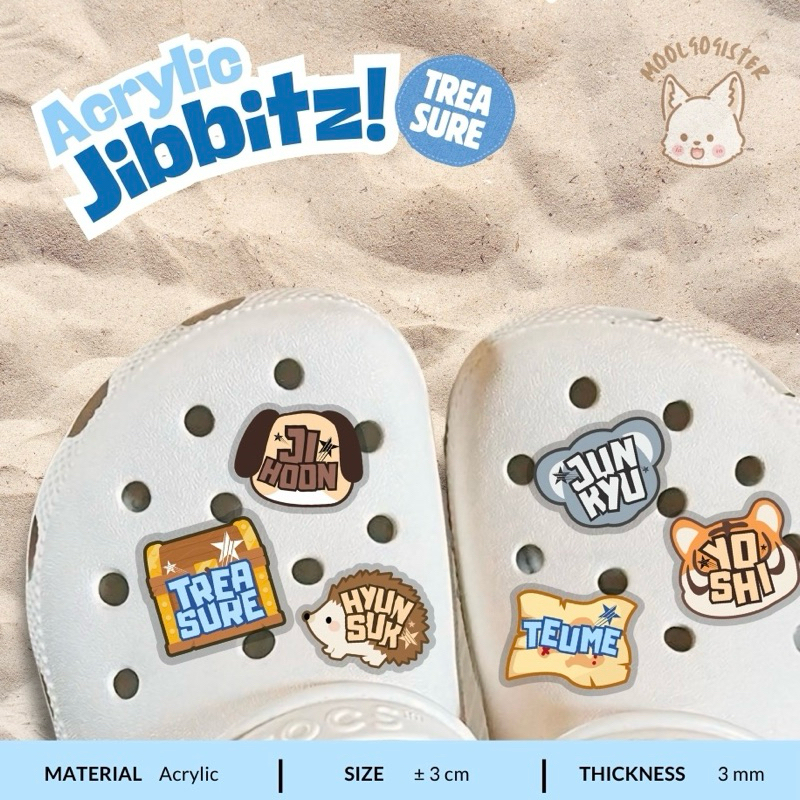 [ READYSTOCK ] TREASURE Jibbitz & Charm