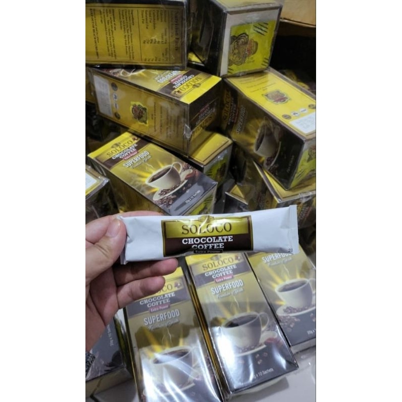 

solocho chocolate coffee 1box 10sachet