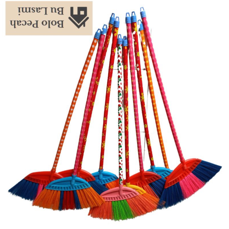 Sapu Lantai Senar Nilon Pelangi / Sapu Lantai / Sapu Senar / Sapu Nilon